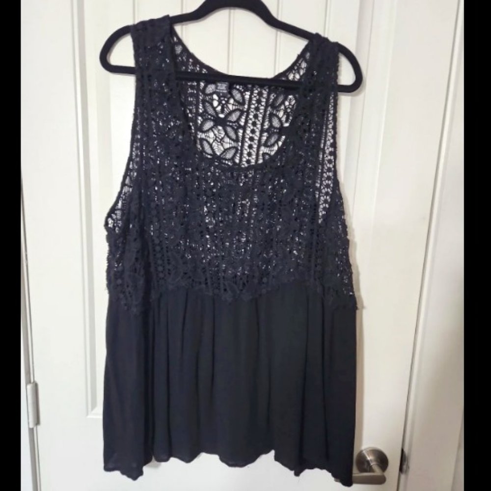 See Thru Torrid Shirt